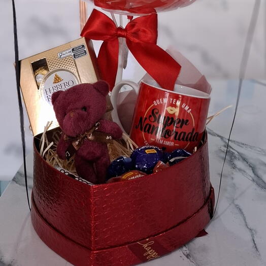 Presente Na Caixa Coração