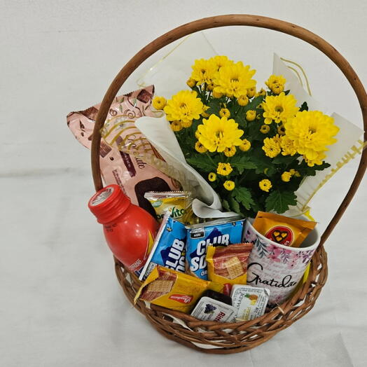 Cesta de Cafe da Manhã Gratidão