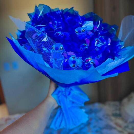 Buquê com Led Stitch M