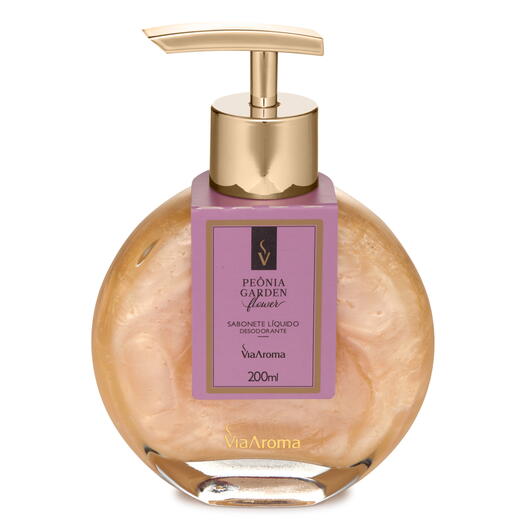 SABONETE LIQ. DESOD. 200ML CLASSICA PEONIA GARDEN FLOWER
