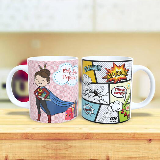 Caneca Profissão Minha Super Professora