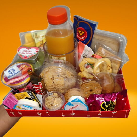 Cesta P Cafe com Amor Completo