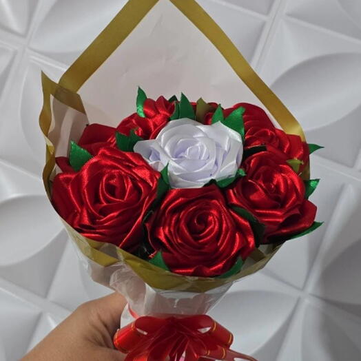 Buquê 7 Rosas Eternas