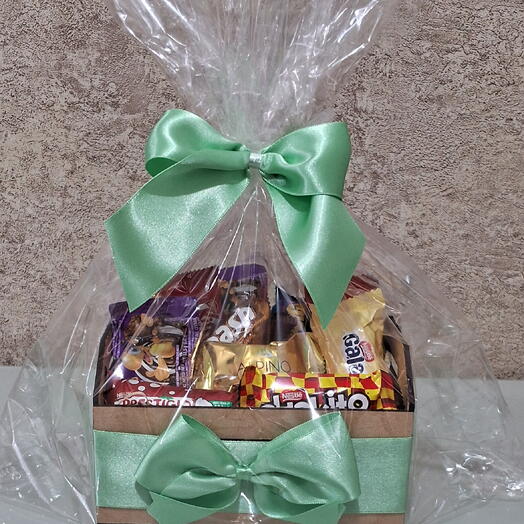 Cesta Mimo de Chocolate