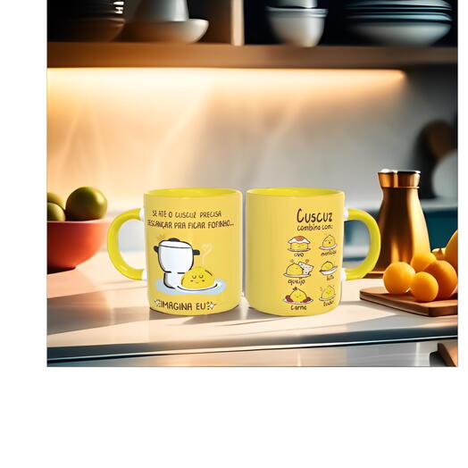 Caneca Cuzcuz: Comemore o Sabor da Tradição com Estilo