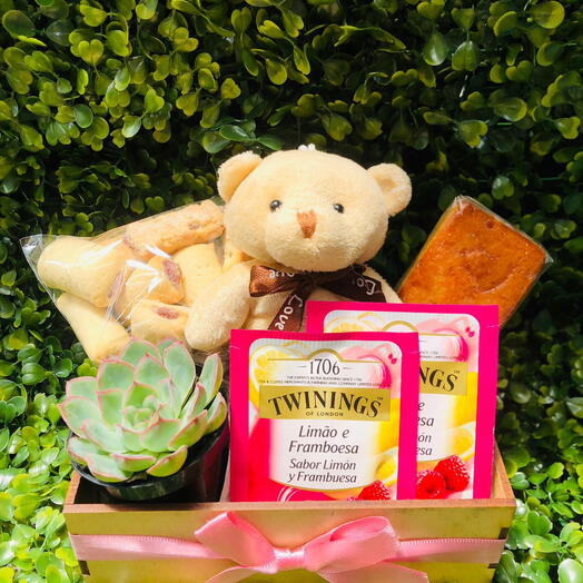 Mini Cesta Delicadeza   Cha