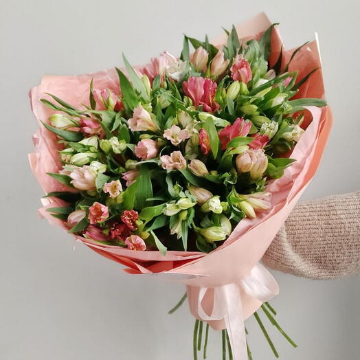 Buquê Grande de Astromelia