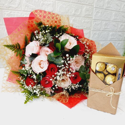 Buquê de Rosas Paixão