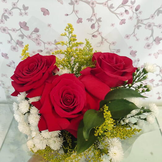 Buquê 3 Rosas