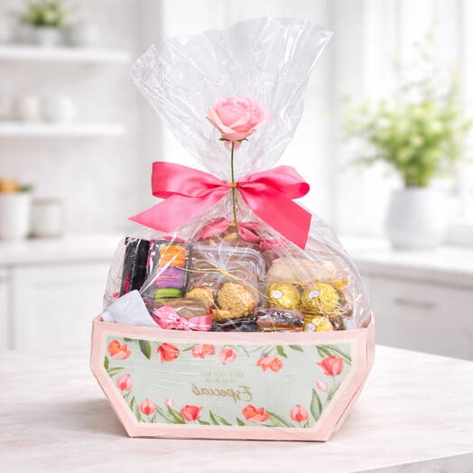 Cesta de Chocolate Dia das Mães