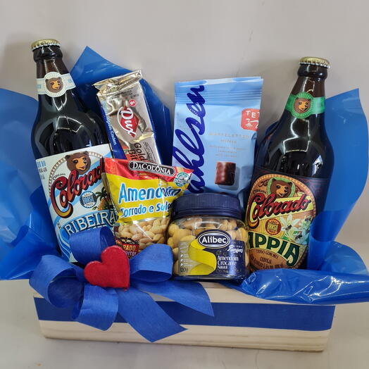 Caixa com cervejas