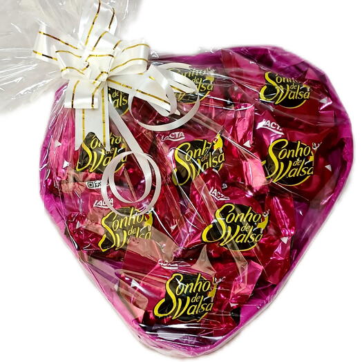 Coração c/9 Bombons Sonho de Valsa
