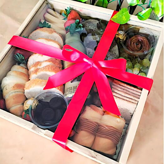 Cesta de Cafe da Manhã Homenagem