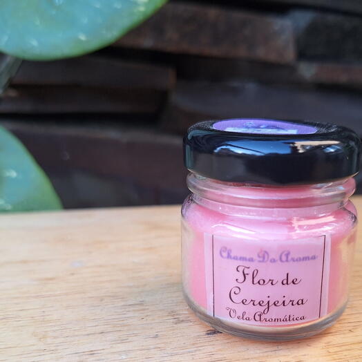 Flor De Cerejeira Vela Aromatica Baby