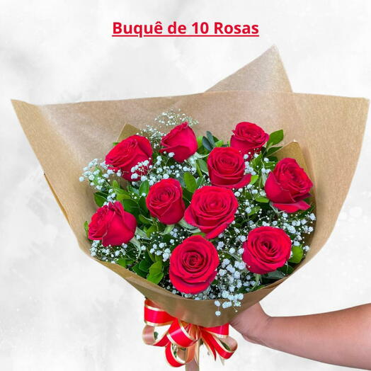 Buquê de Rosas Vermelhas