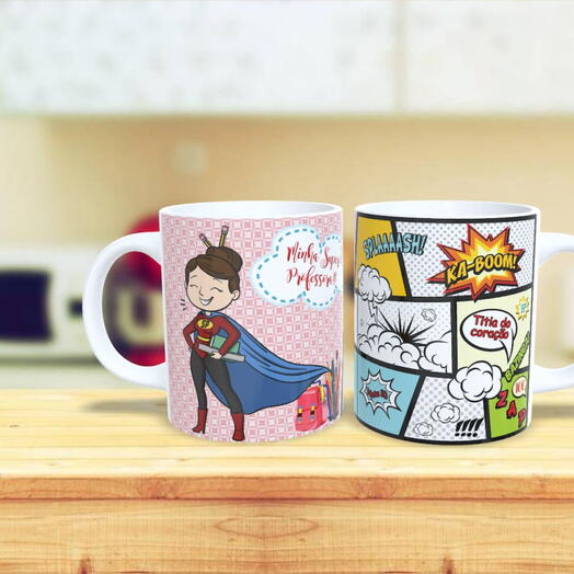 Caneca Professor - Minha Super Professora