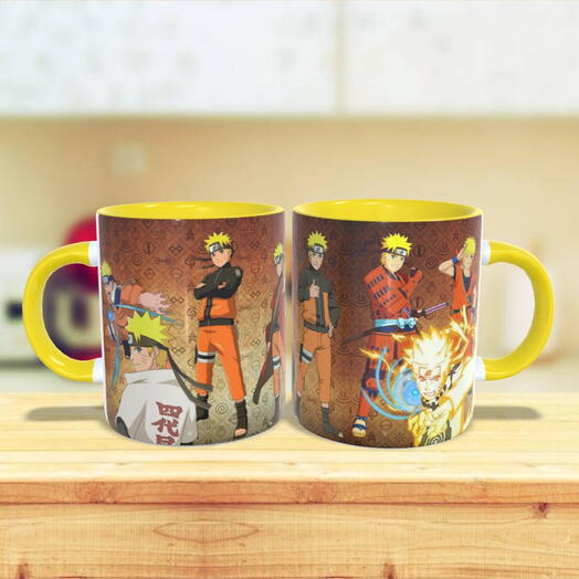 Caneca Naruto: Desperte o Hokage em Você