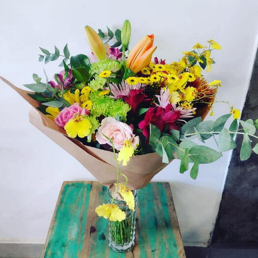 Buque de Flores Frescas