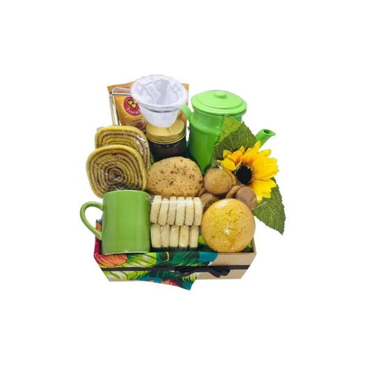 CESTA DE CAFE E SABORES DA ROÇA