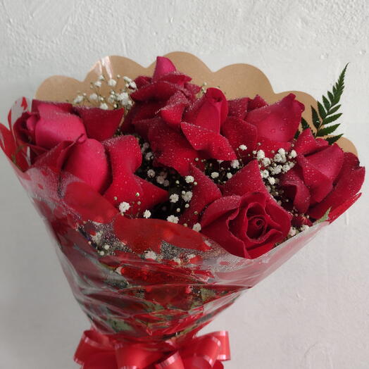 Buque com Rosa