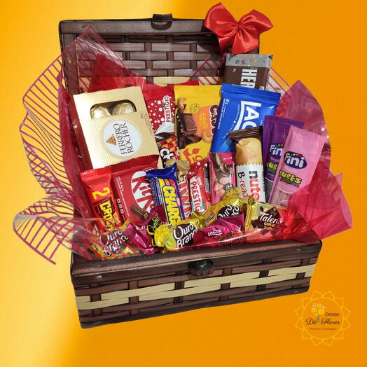 Cesta Sonhos de Chocolate
