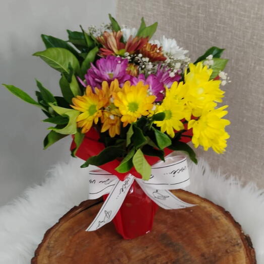 mix de flores do campo