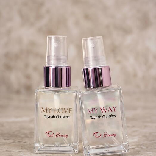 Linha Finalização Serum e Perfume Capilar My Way e My Love