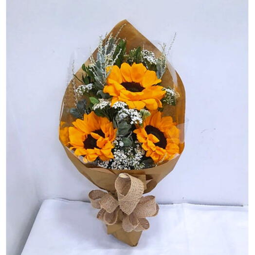 Braçada Trio de Girassois