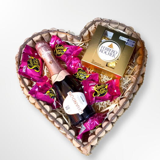 Cesta Chandon e Chocolates