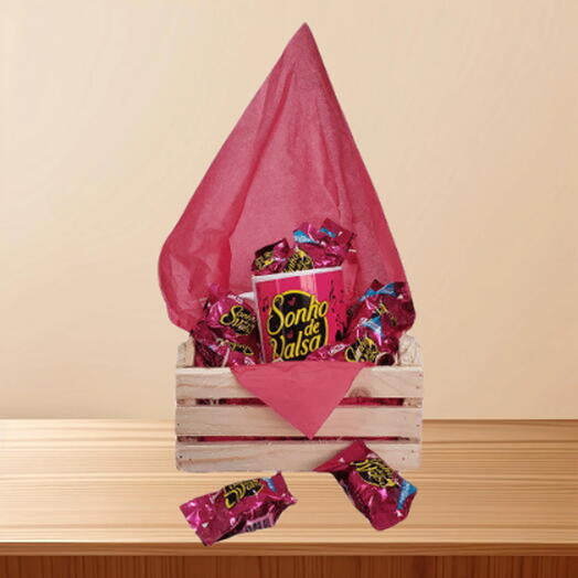 Cesta de chocolate - Sonho de Valsa