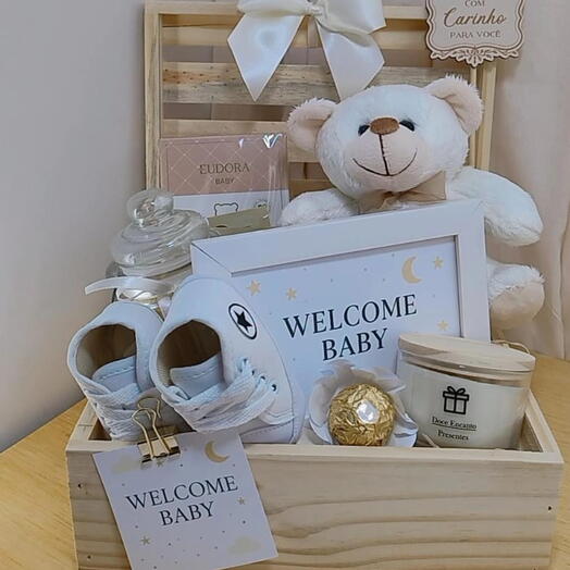 Cesta de Presente - Welcome Baby