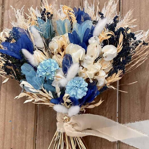 Buquê de noiva Azul 2 G