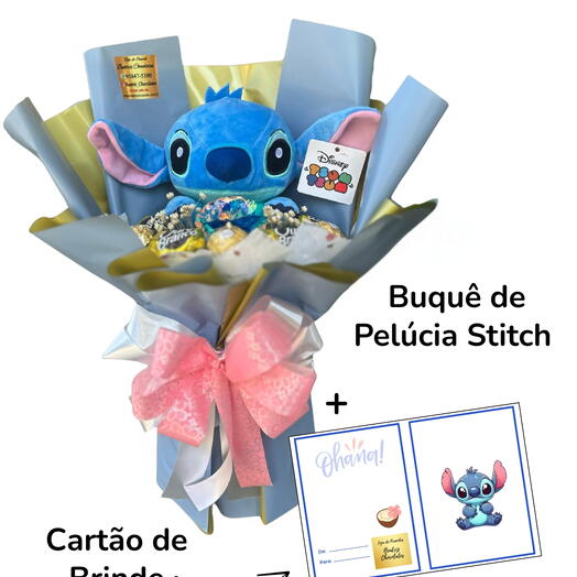 Buquê Stich com Ouro Branco