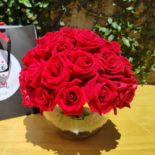 Super Arranjo de Rosas no Aquario