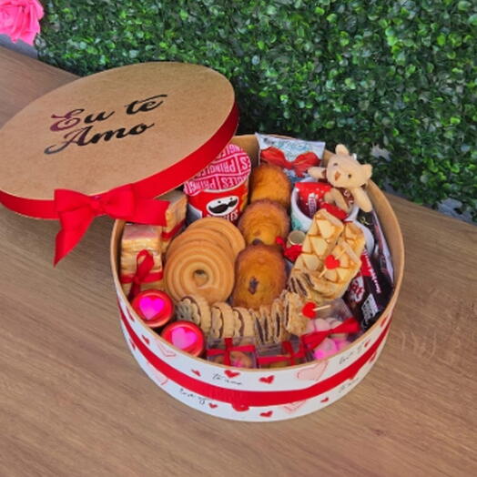 Cesta de presente- Encanto Prime Redondo