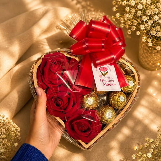 Rosas com mimos
