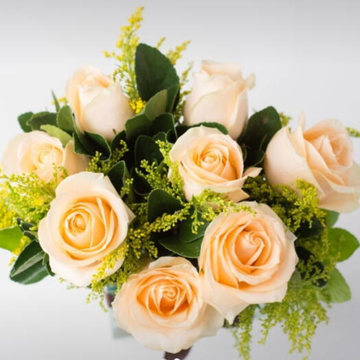 Buquê rosas cha