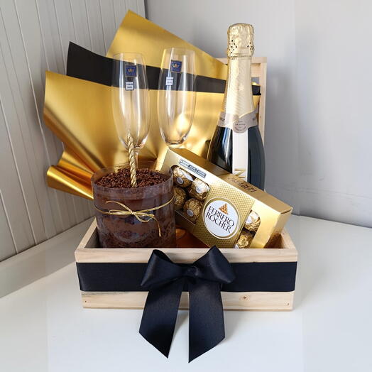 Cesta de aniversario - Celebração