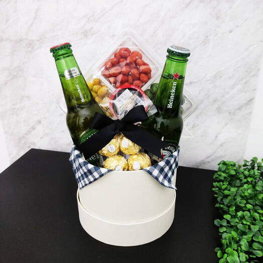 Box Cervejas e Aperitivos - P