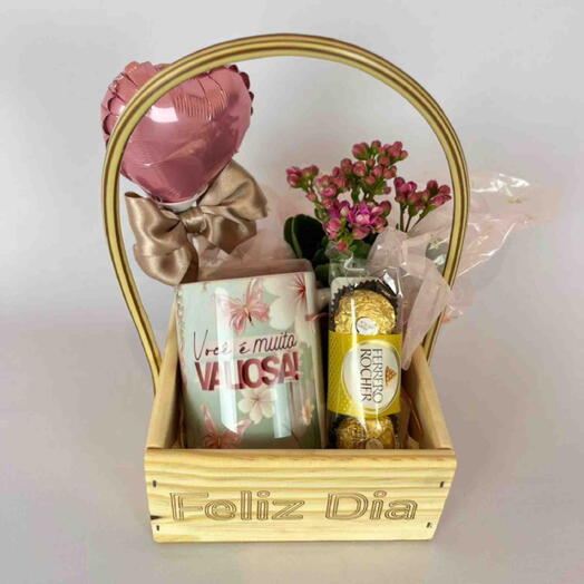 Cesta Mulher Valiosa - Especial Dia da Mulher
