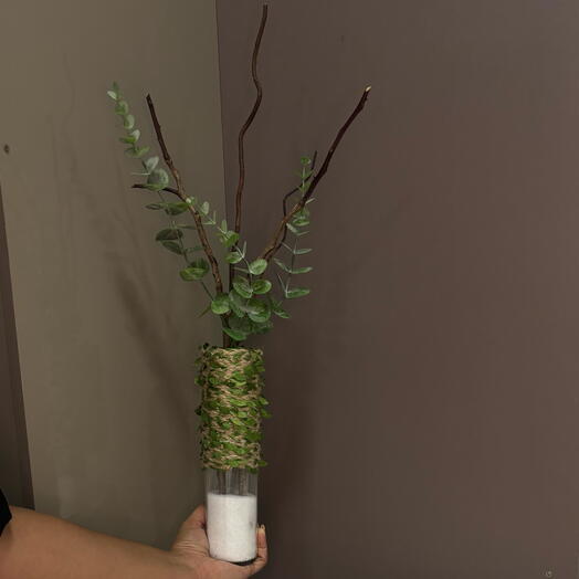 Arranjo Eucalipto Rustico