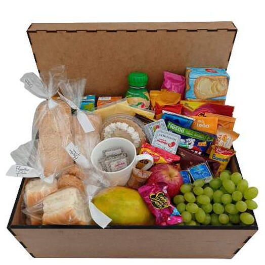 Cesta de Cafe da Manhã Super