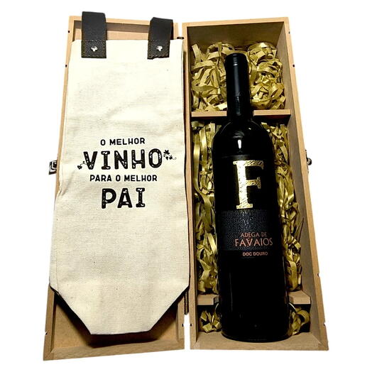 Bau com Vinho e Bag, Melhor Pai