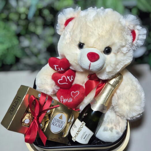 Caixa Urso Eu Te Amo