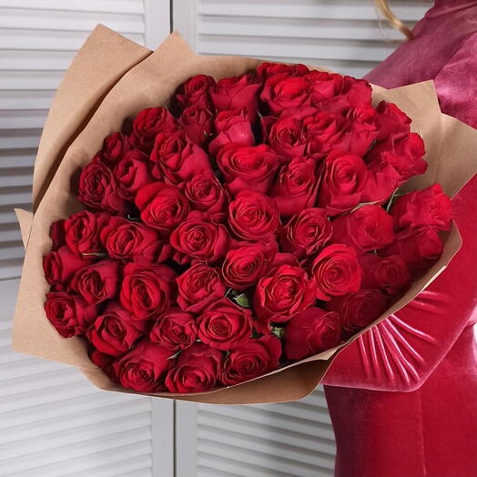 Buquê de Rosas 50 colombianas