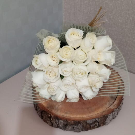 Buquê Rosas Brancas