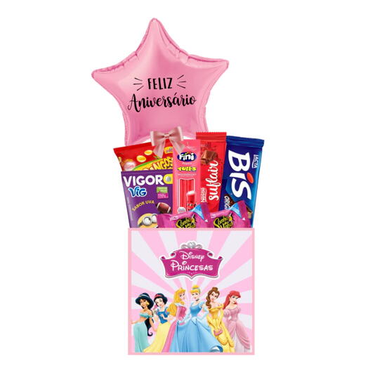 Cesta Parabens Kids - Princesas