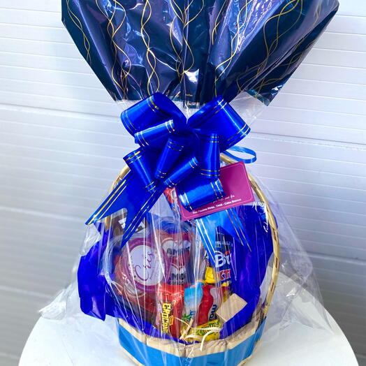 Cesta Chocolates Blue