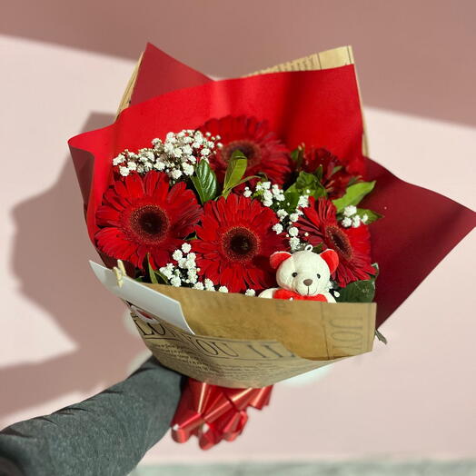 Buquê Gerberas Red