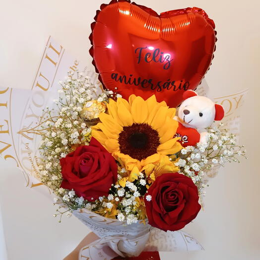 Buquê Sol e Amor